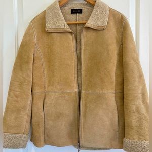 Guess Suede Leather Coat